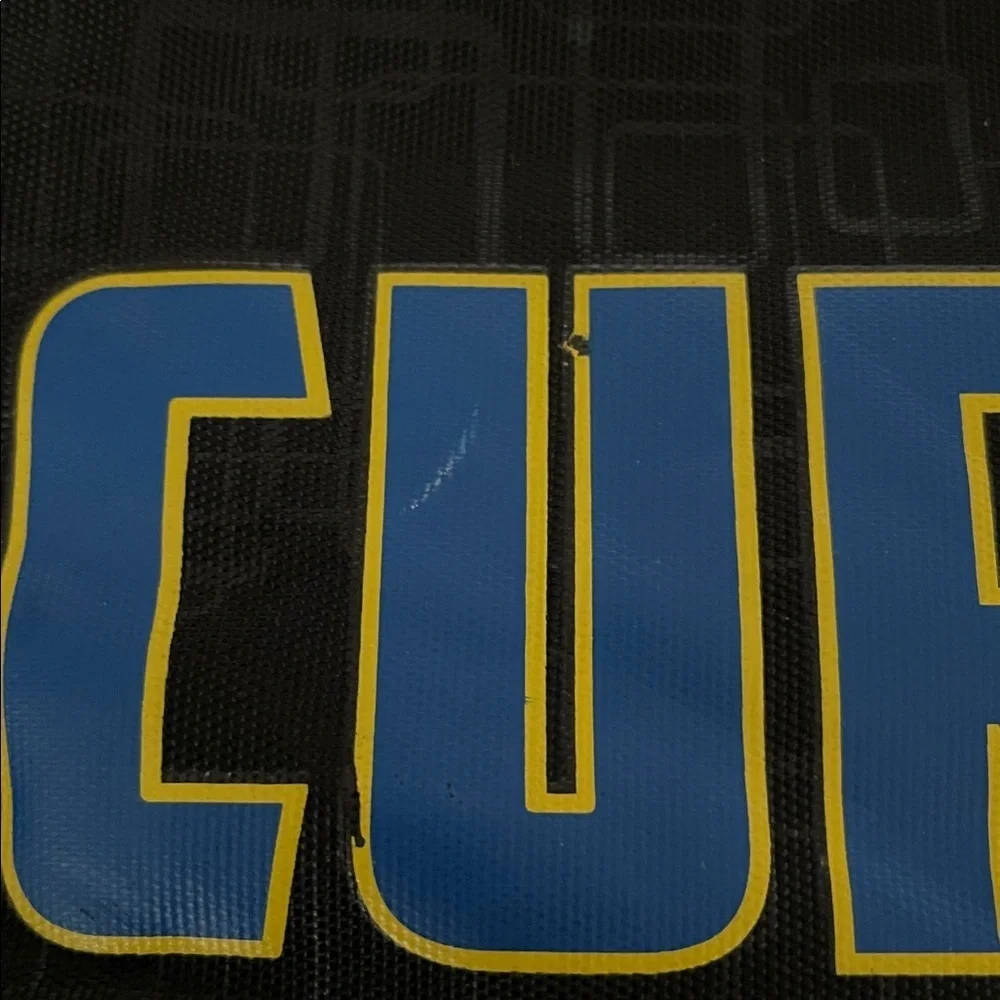 Curry Golden State Warriors Blue and Black Drawstring Bag